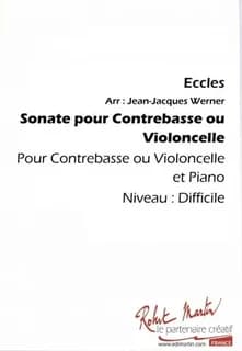 Sonate --- contrebasse et piano