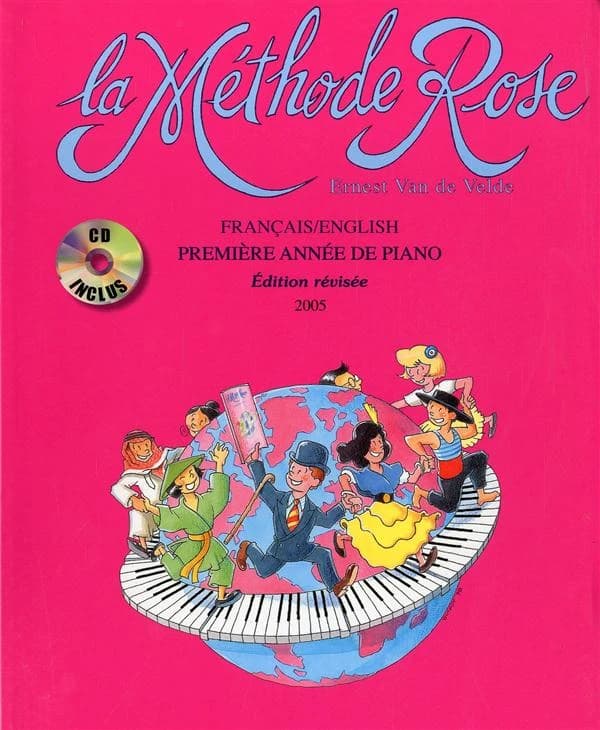 Methode rose 1ere annee + cd --- piano