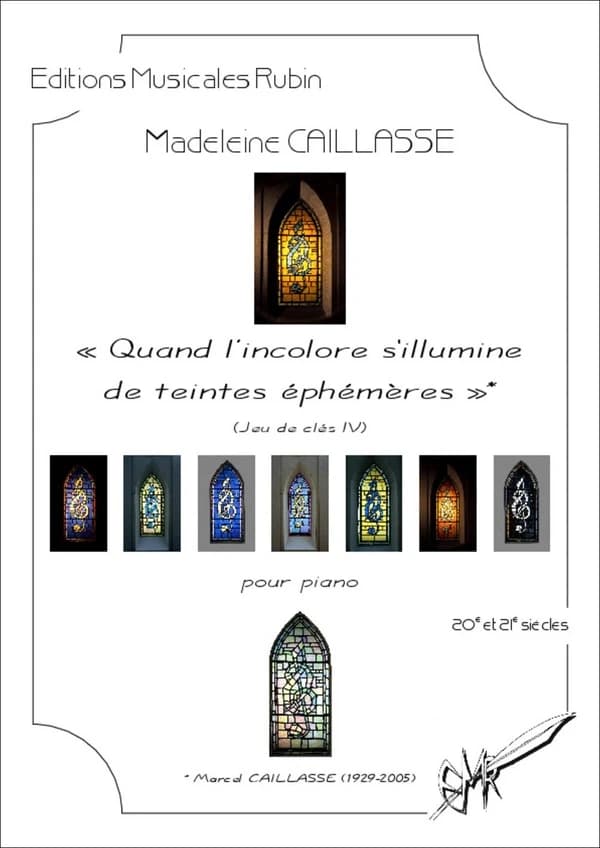 « Quand l'incolore s'illumine de teintes éphémères » : (Jeu de clés IV)