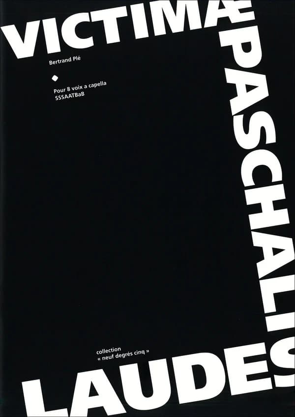 Victimæ Paschalis Laudes : partition pour 8 voix a cappella