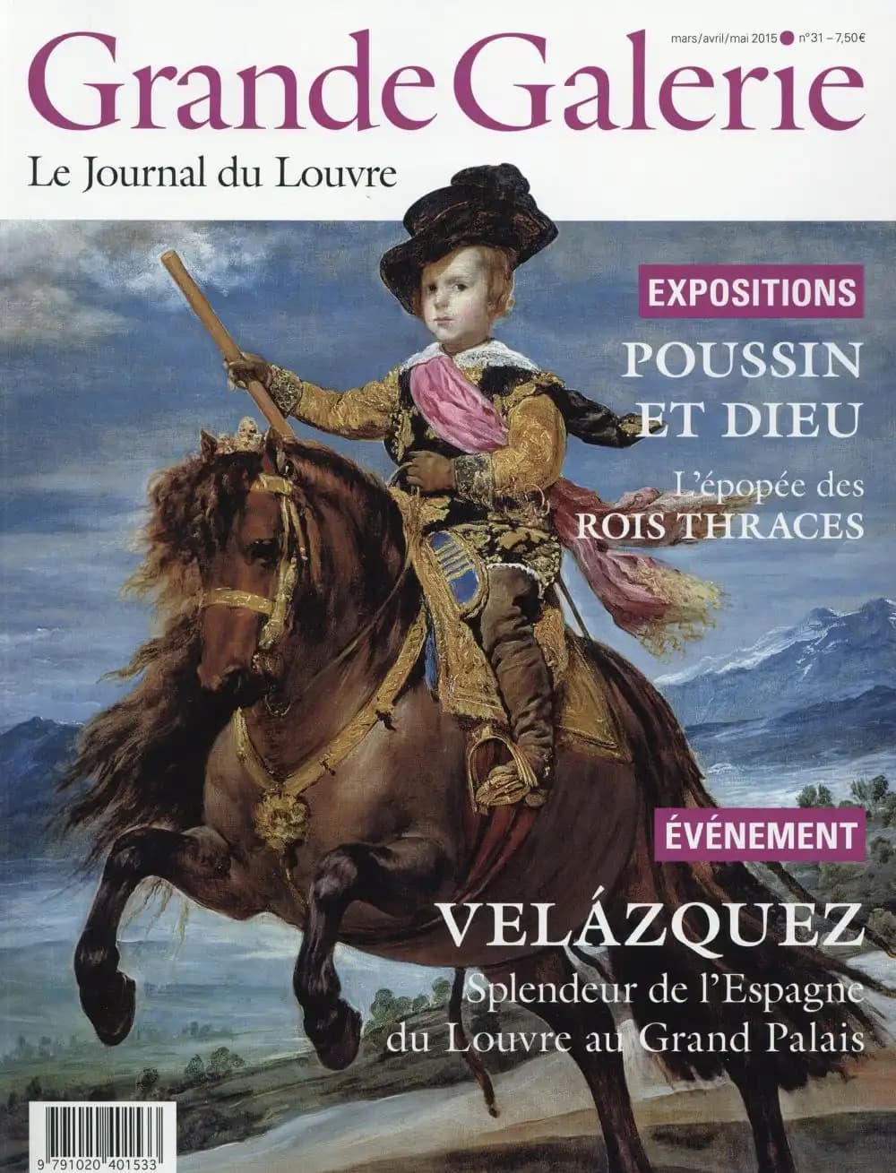 Grande Galerie, le journal du Louvre n.31 : Velazquez, splendeur de l'Espagne du Louvre au Grand Palais