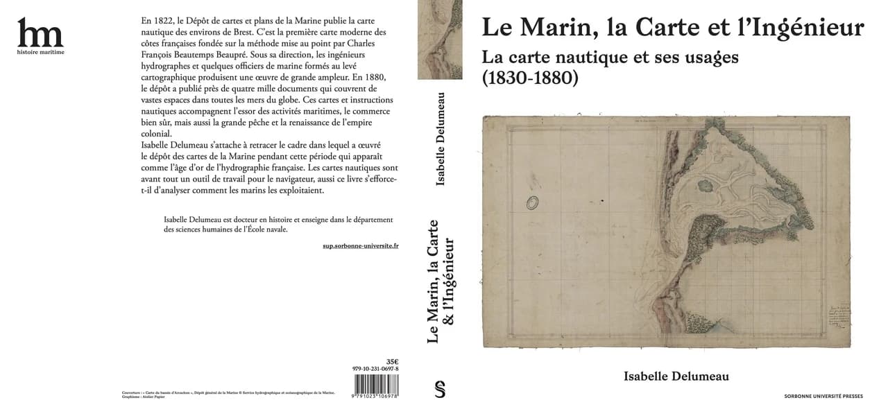 Le marin, la carte et l'ingénieur : La carte nautique et ses usages (1830-1880)