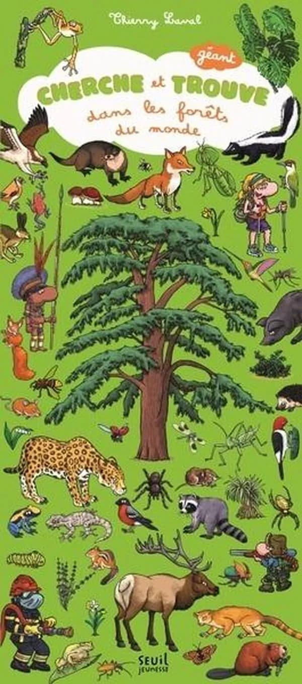 Cherche et trouve dans les forêts du monde