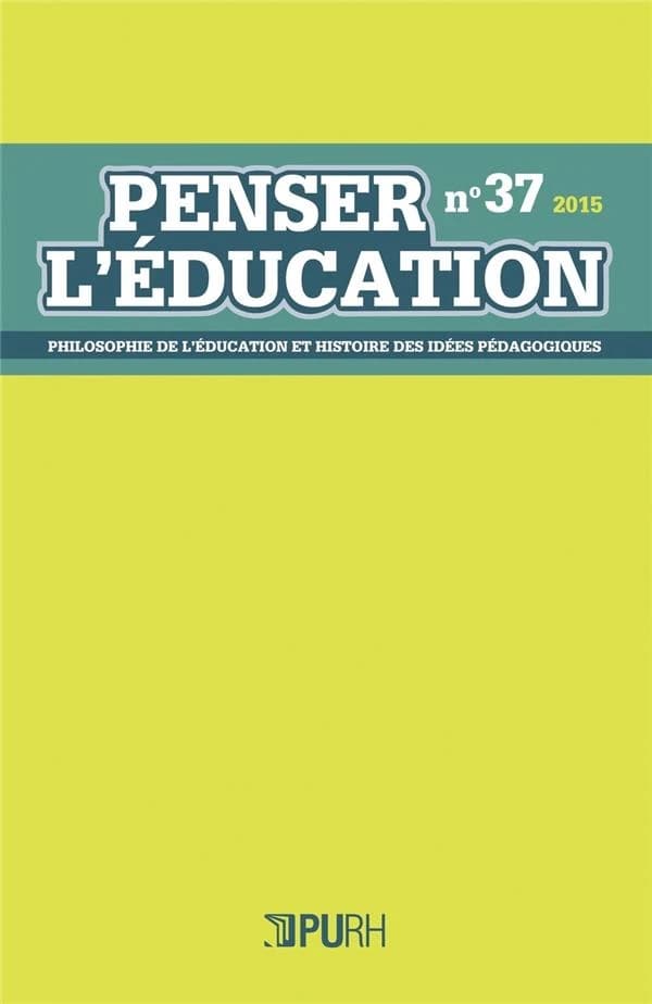 Penser l'éducation, n° 37