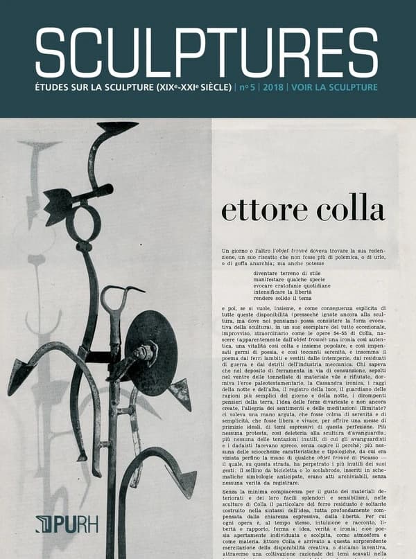 Sculptures : études sur la sculpture (XIXe-XXIe siècle)