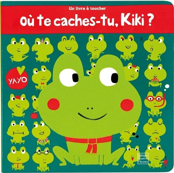 Où te caches-tu, Kiki ? : un livre à toucher