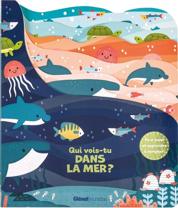 Qui vois-tu dans la mer ? : pour jouer et apprendre à compter !