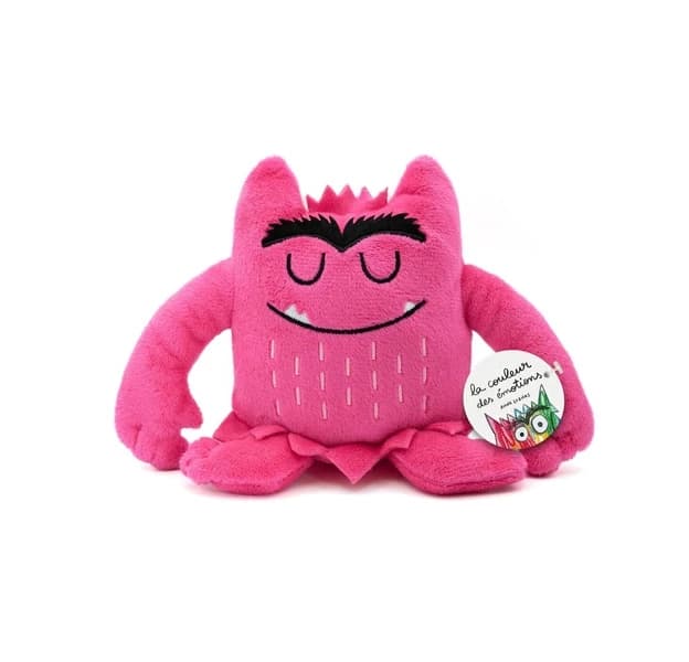 Mini peluche Monstre Rose