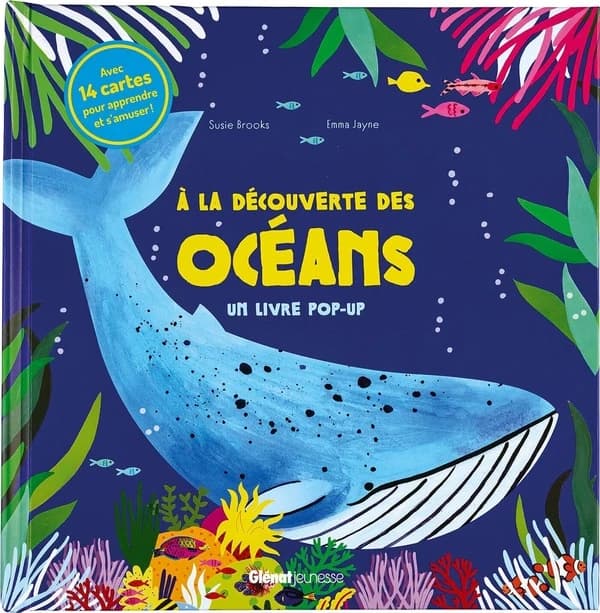 À la découverte des océans : un livre pop-up avec des cartes