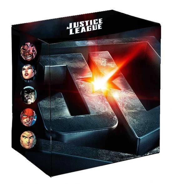 Justice League  - Coffret découverte en 5 volumes : Justice League, Tome 1 ; Flash, Tome 1 ; Batman, Tome 1 ; Aquaman, Tome 1 ; Wonder Woman, Tome 1