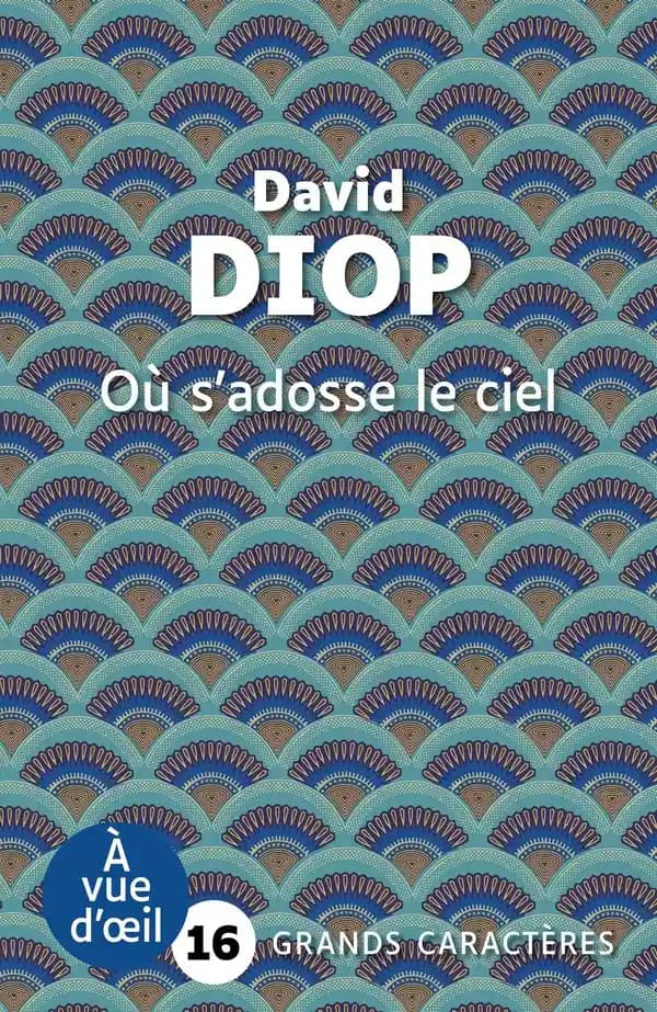 Où s'adosse le ciel : roman (Édition adaptée en grands caractères) David Diop
