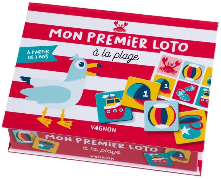 Mon premier loto : à la plage : [Image didactique]
