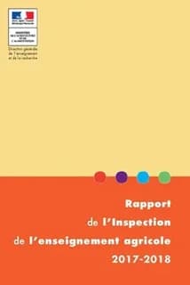 Rapport de l'inspection de l'enseignement agricole 2017-2018