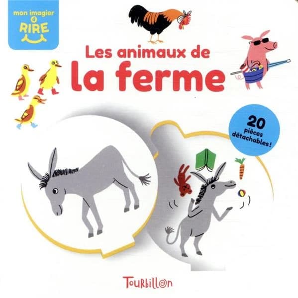 Les animaux de la ferme: 20 pièces détachables !