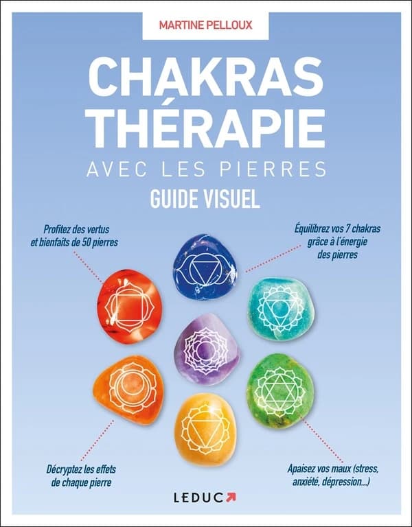 Chakras thérapie avec les pierres : guide visuel