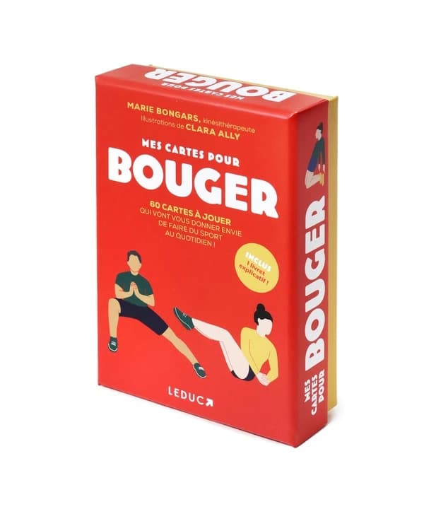 Mes cartes pour bouger : 60 cartes à jouer qui vont vous donner envie de faire du sport au quotidien