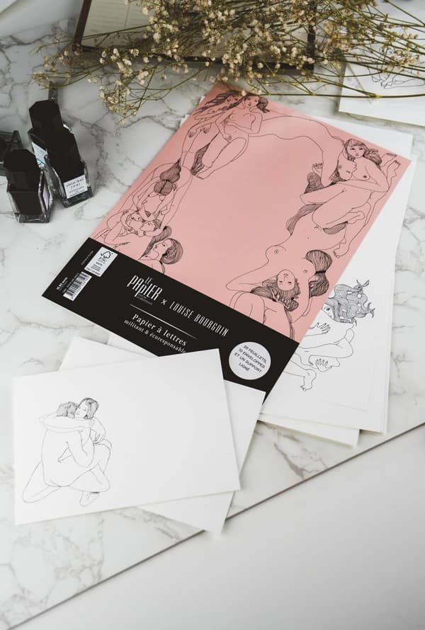 Papier à lettres Louise Bourgoin X PFR