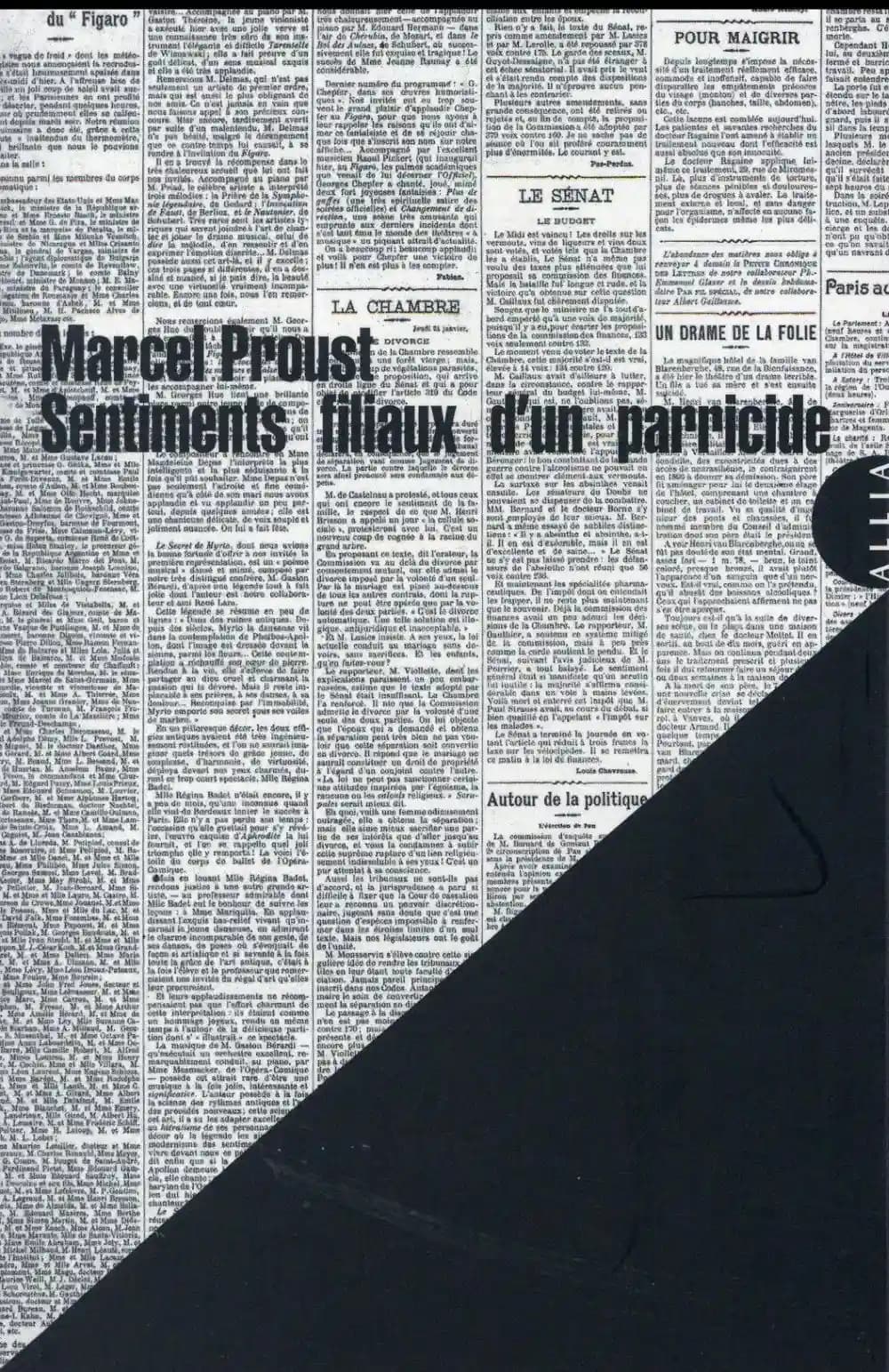 Sentiments filiaux d'un parricide