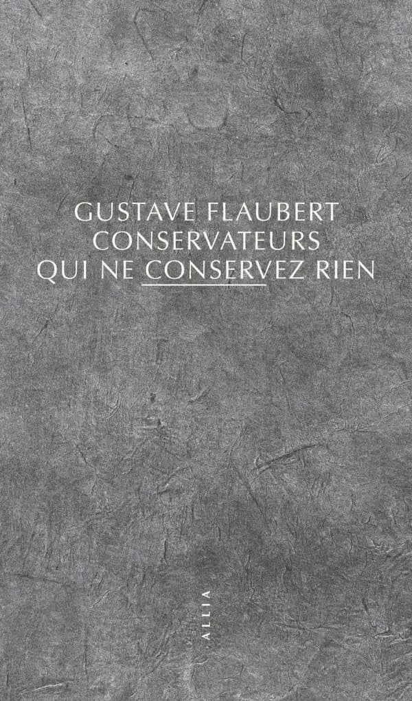 Conservateurs qui ne conservez rien