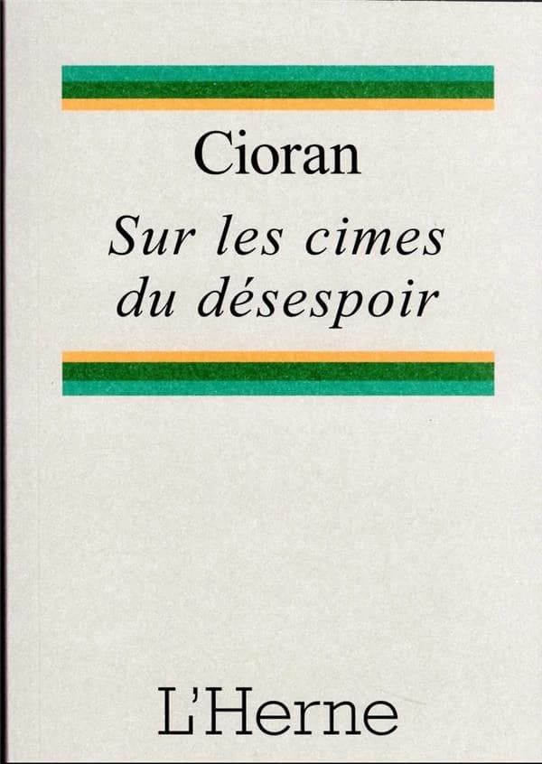 Sur les cimes du désespoir