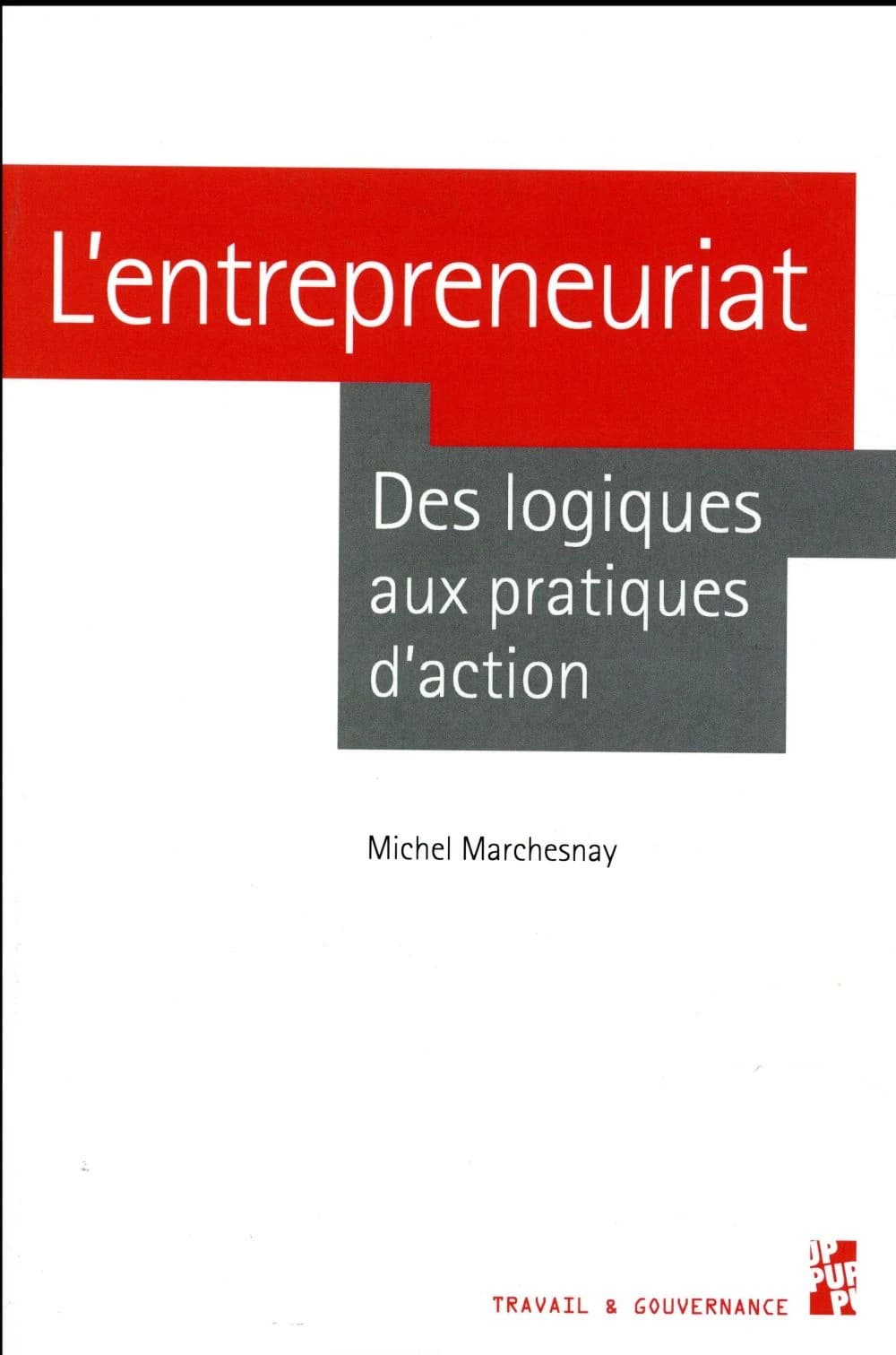 L'entrepreneuriat : des logiques aux pratiques d'action