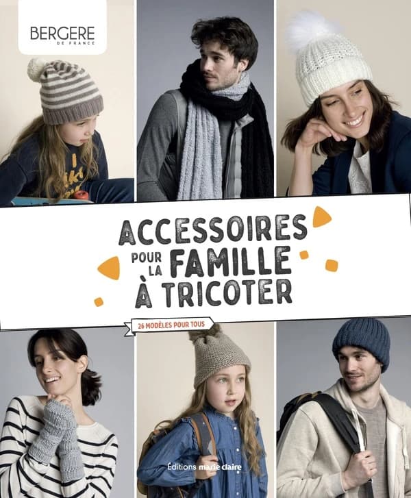 Accessoires pour la famille à tricoter : 26 modèles pour tous