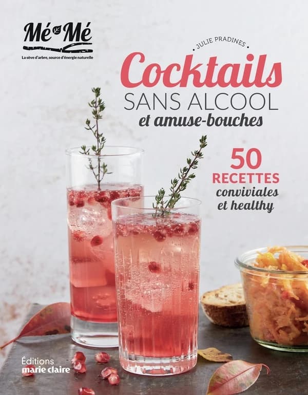 Cocktails sans alccol et amuse-bouches