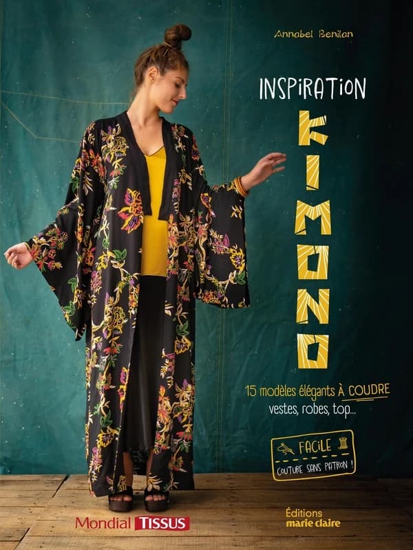 Inspiration kimono : 15 modèles élégants, vestes, robes, top : facile, couture sans patron !