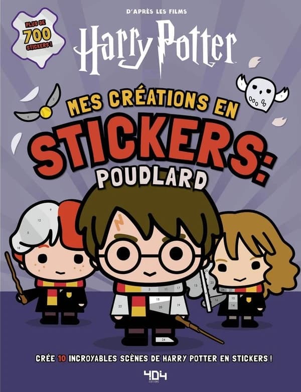 Harry Potter : mes créations en stickers : Poudlard