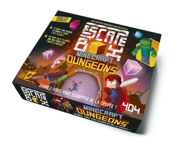 Escape box : Minecraft dungeons