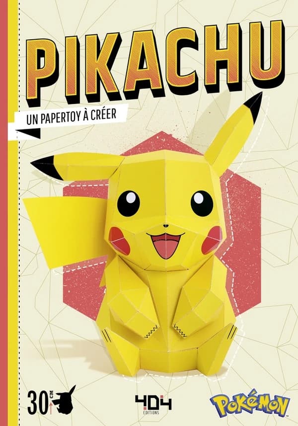 Pikachu : un papertoy à créer : [Image à découper]