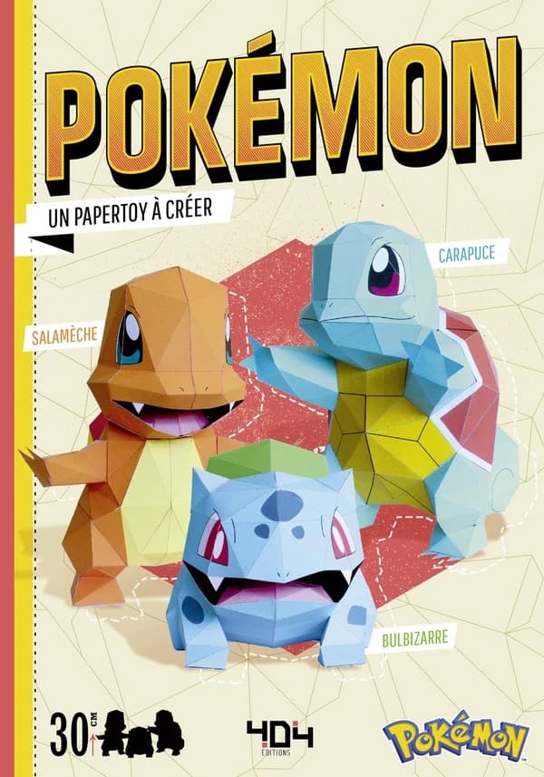 Pokémon : un papertoy à créer : [Image à découper]