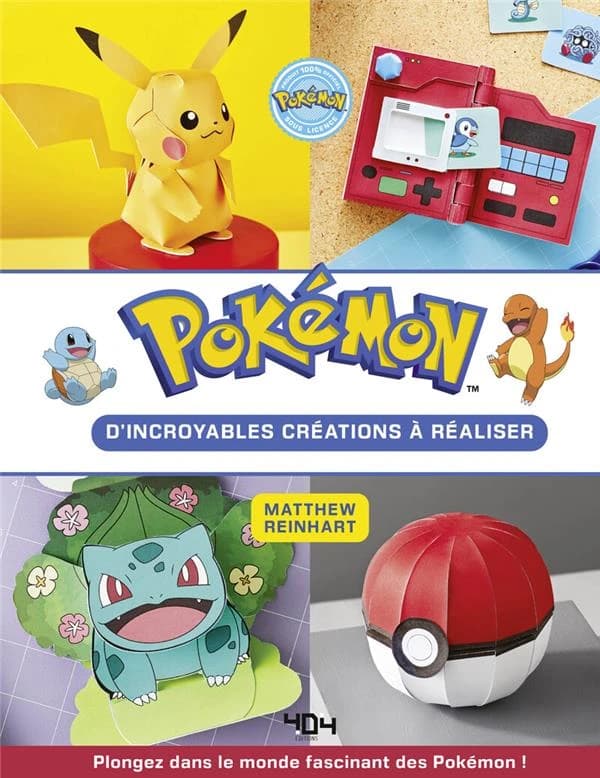 Pokémon, d'incroyables créations à réaliser : plongez dans le monde fascinant des Pokémon !