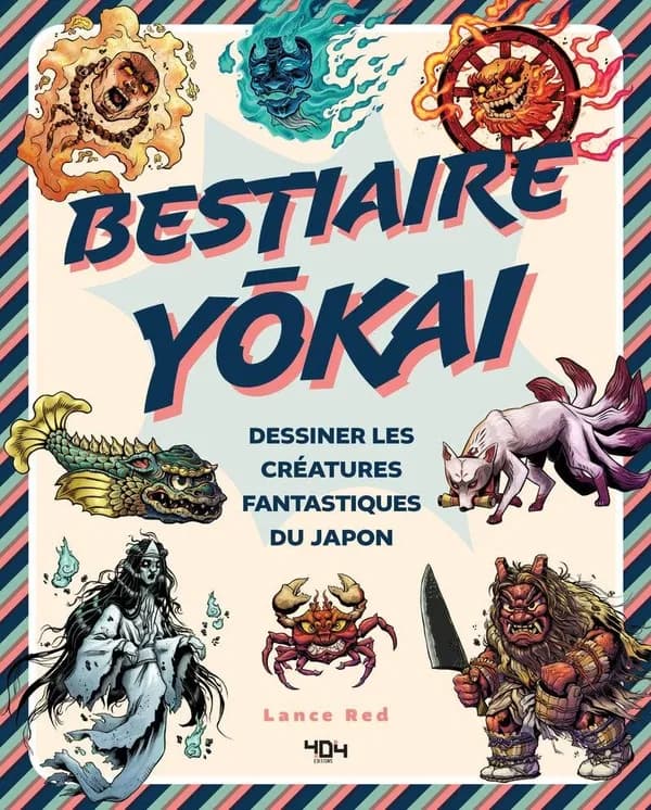 Bestiaire Yokai : Dessiner les créatures fantastiques du Japon