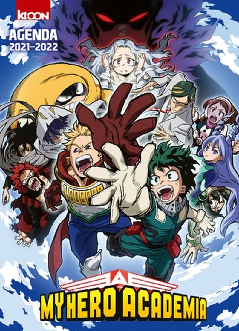 My hero Academia ; agenda (édition 2021