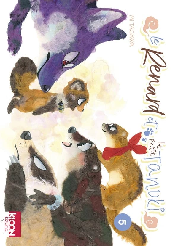 Le renard et le petit tanuki. 5