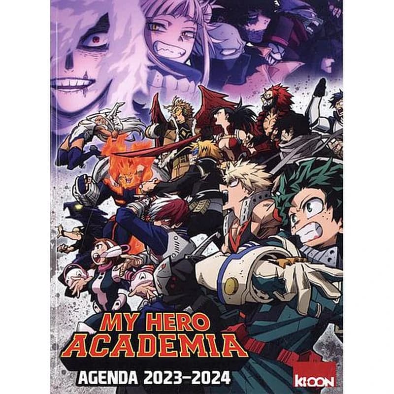 My hero Academia : agenda (édition 2023