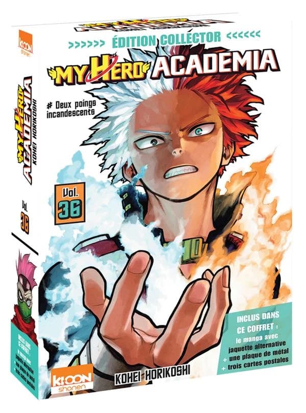 My Hero Academia Tome 36 : deux poings incandescents