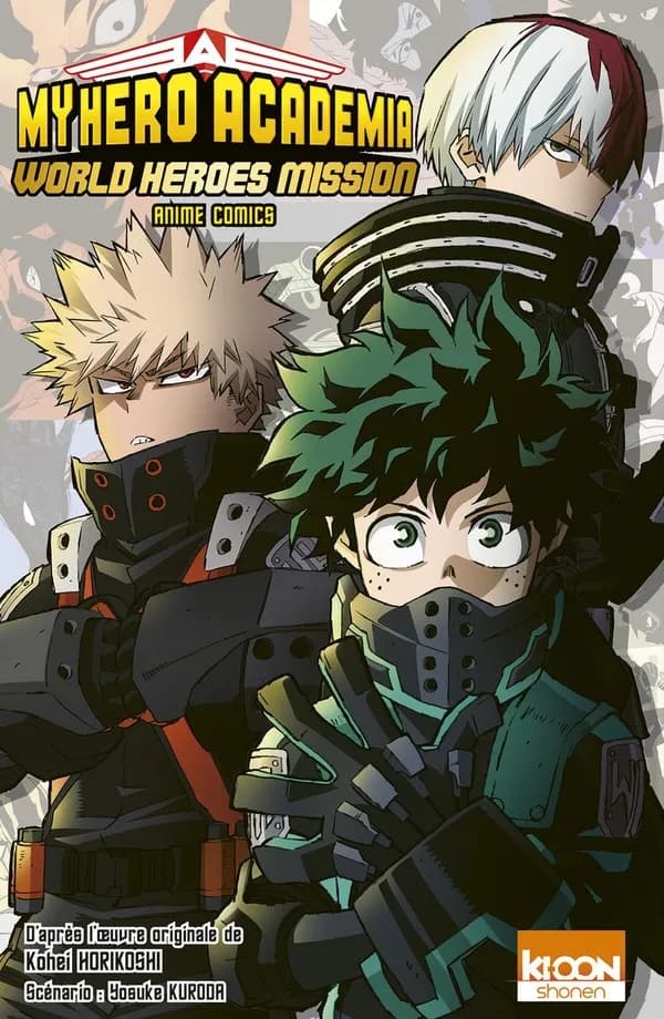 My hero academia : world heroes mission - anime comics