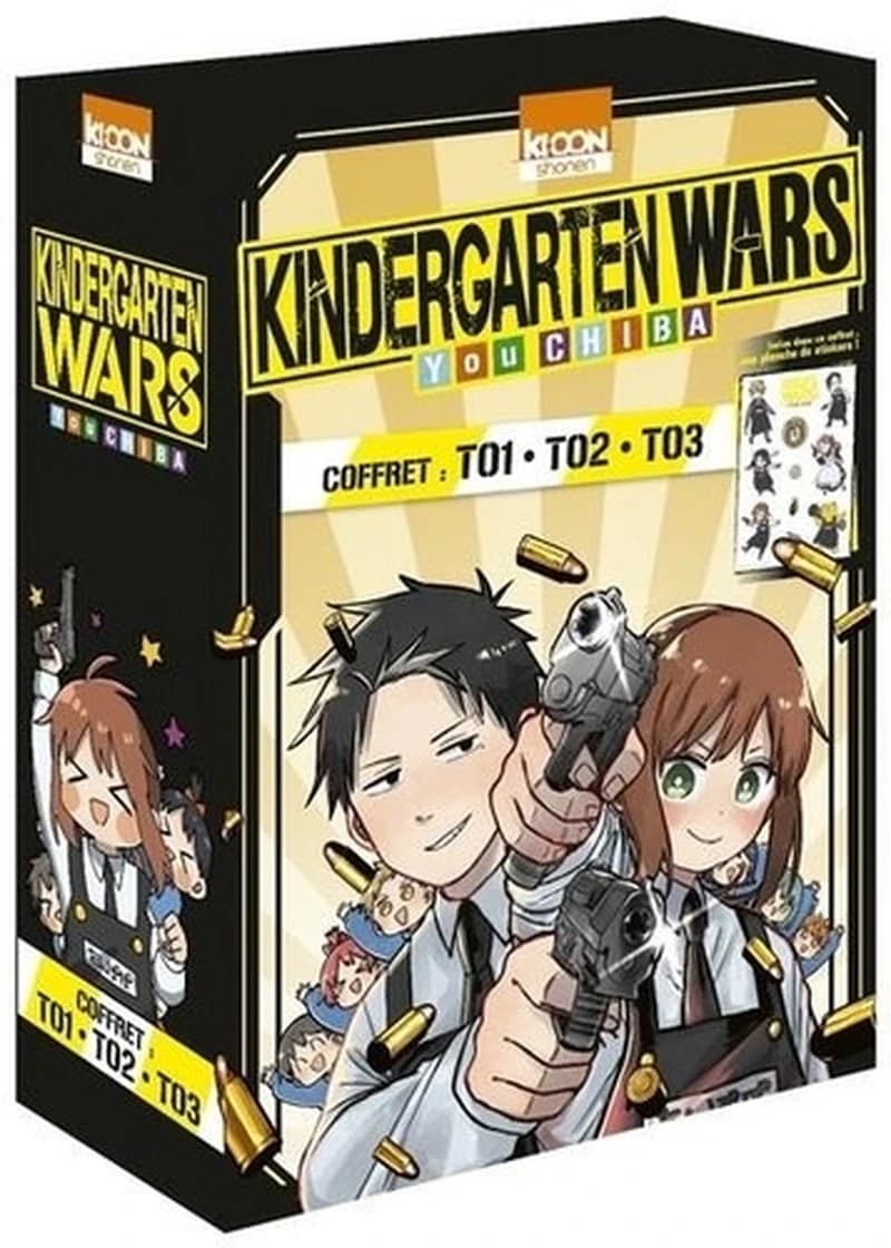 Kindergarten Wars Tomes 1 à 3 - Coffret en 3 volumes
