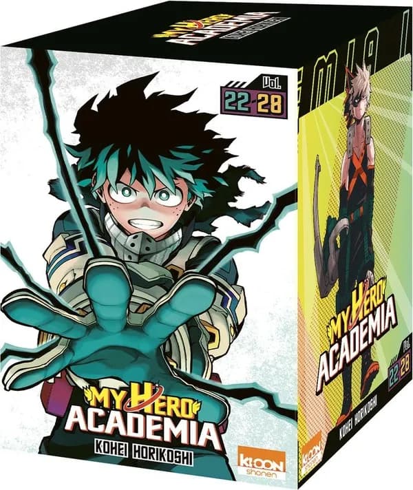 My Hero Academia : coffret Intégrale Tomes 22 à 28
