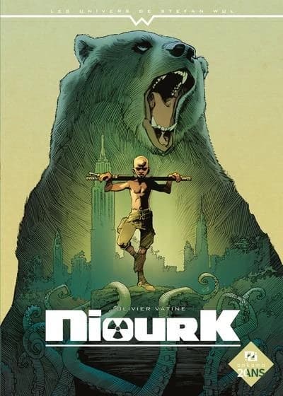 Niourk (2e éd.) scénario, dessin, couleur, Olivier Vatine