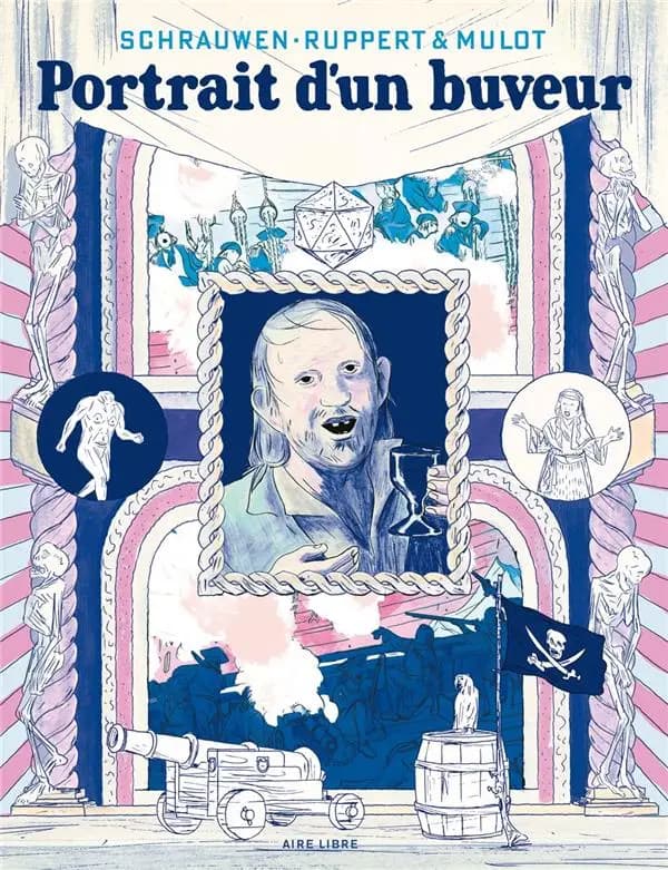 Portrait d'un buveur (Tirage de tête) Olivier Schrauwen, Ruppert & Mulot