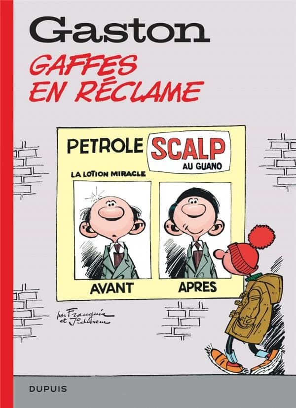 Gaffes en réclame : ou quand Lagaffe se lance dans la pub