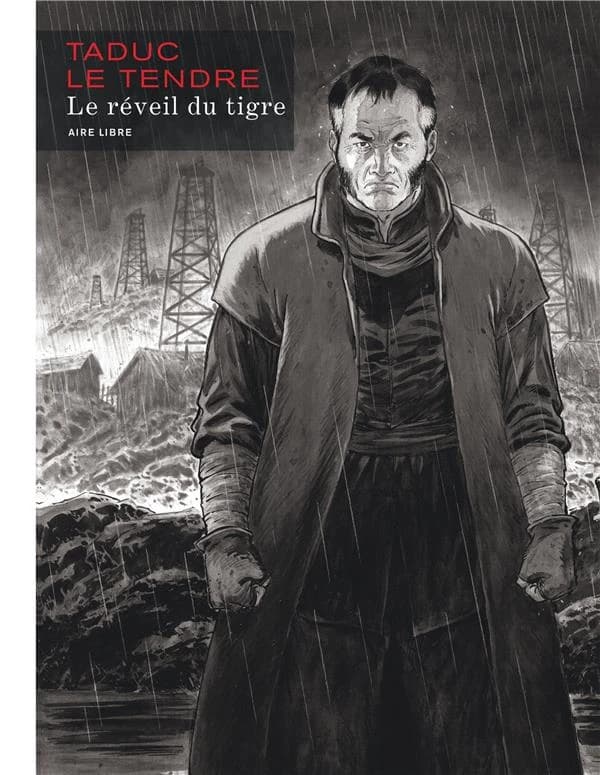 Le réveil du tigre (Éd. en noir et blanc) [dessin], Taduc ; [scénario], Le Tendre