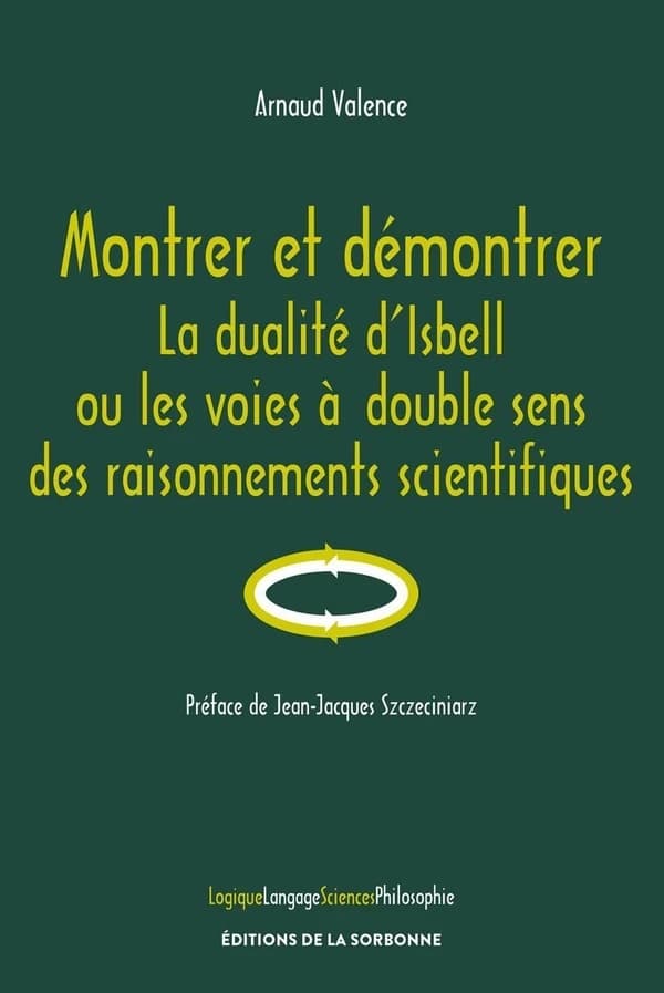 Montrer et démontrer : la dualité d'Isbell ou les voies à double sens des raisonnements scientifiques