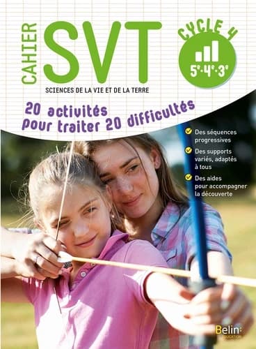 Cahier de SVT ; cycle 4