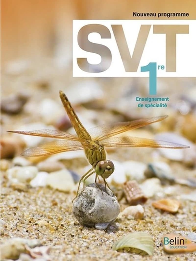 SVT, 1re enseignement de spécialité : nouveau programme