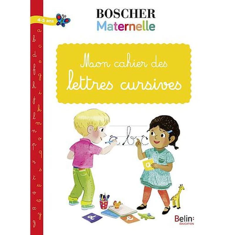 Mon cahier des lettres cursives ; 4