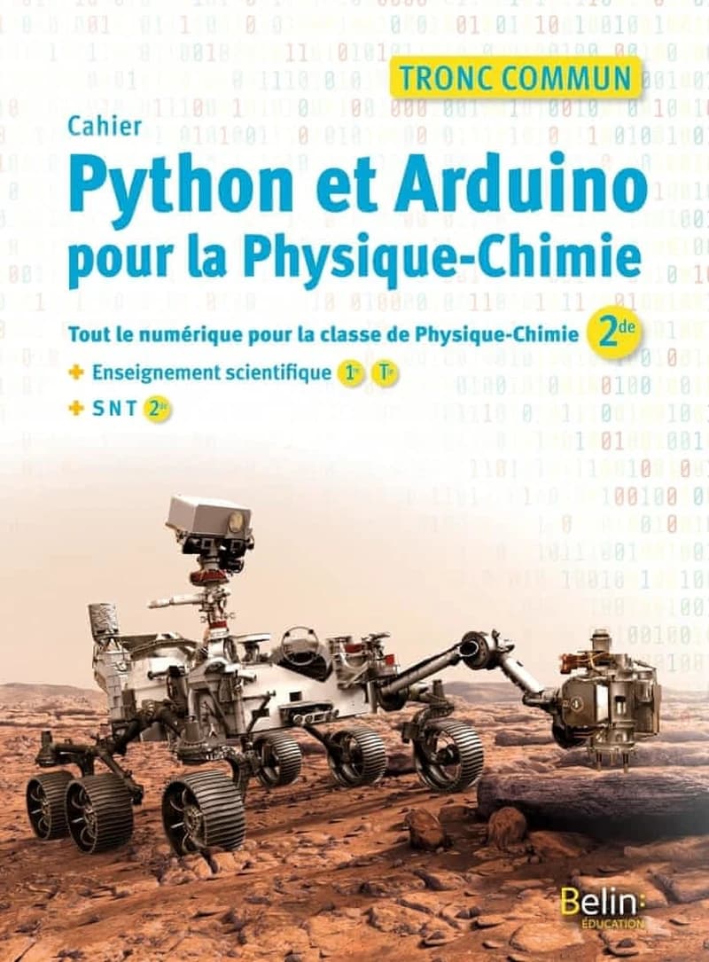 Python et Arduino pour la physique-chimie : lycée tronc commun